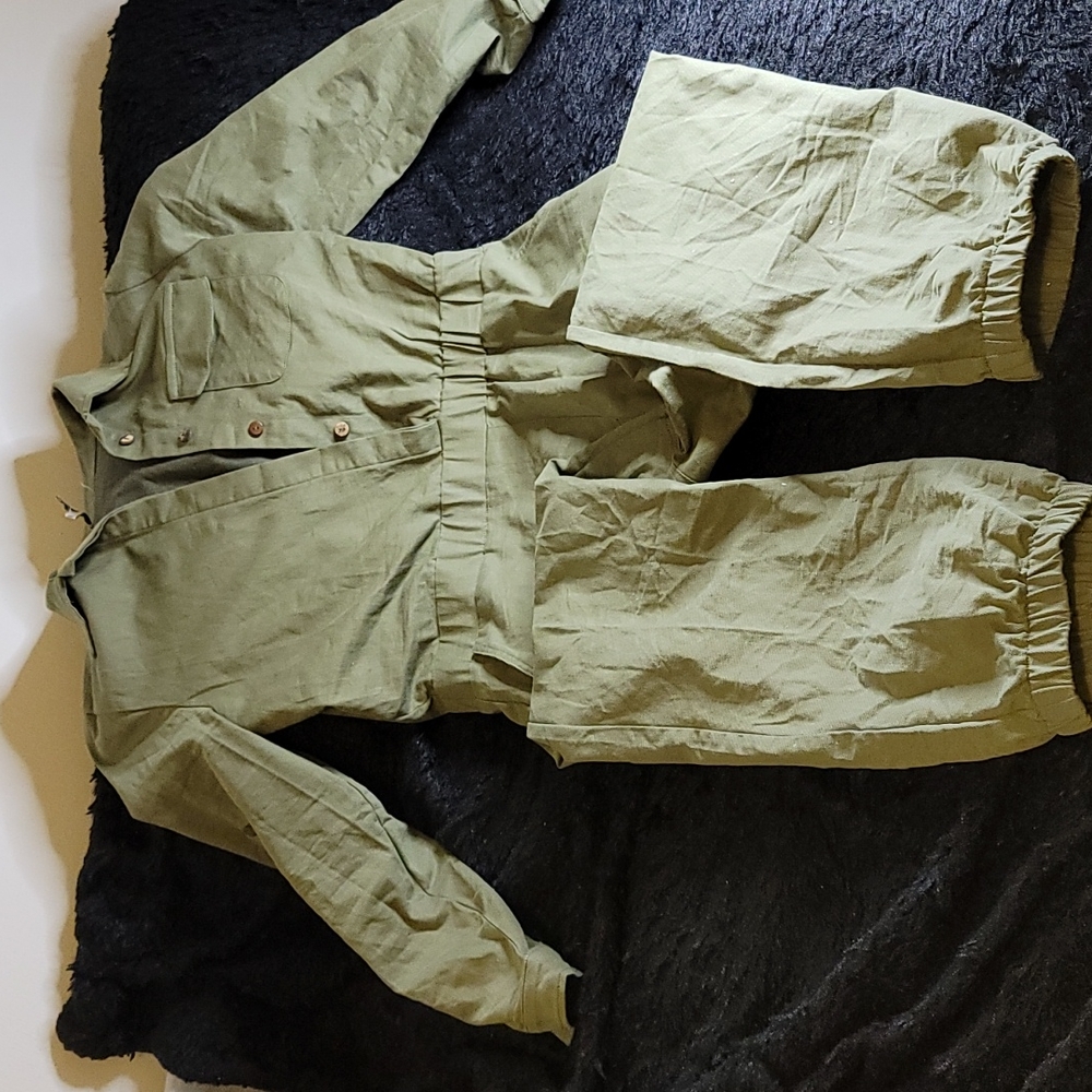 Fashion Nova Aviator Babe Jumpsuit